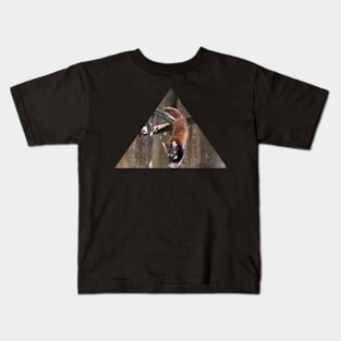 Red Panda Kids T-Shirt